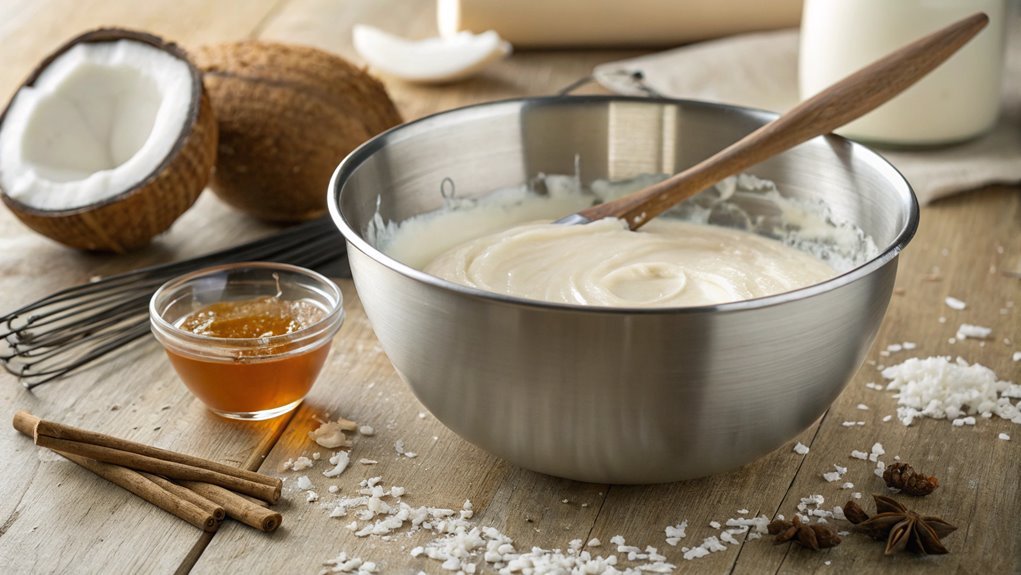 add sweetener to mixture