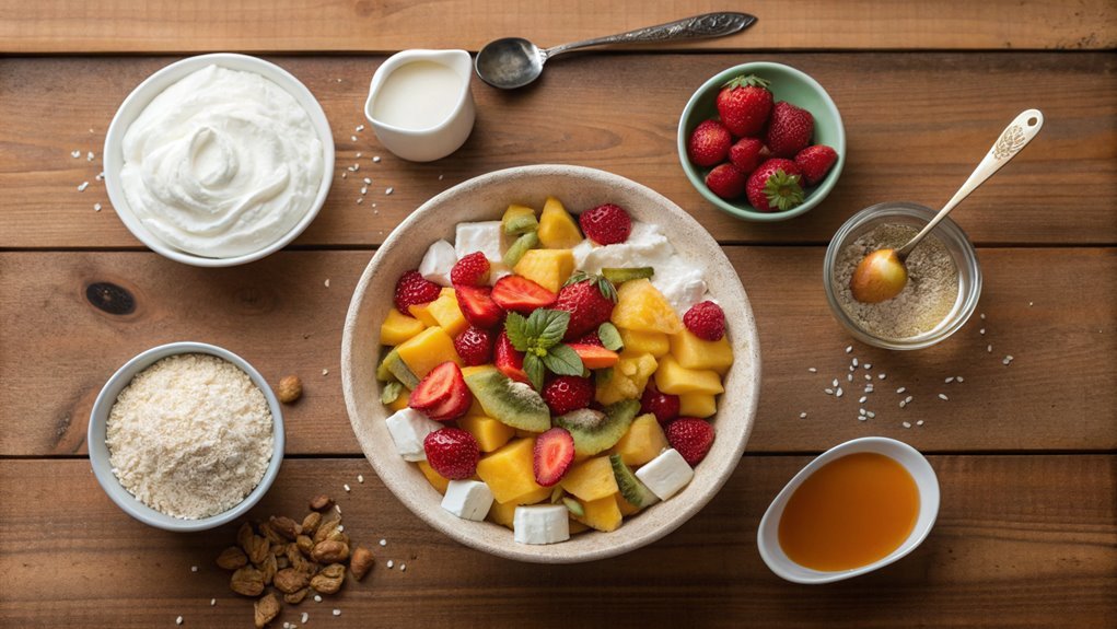add toppings and enjoy