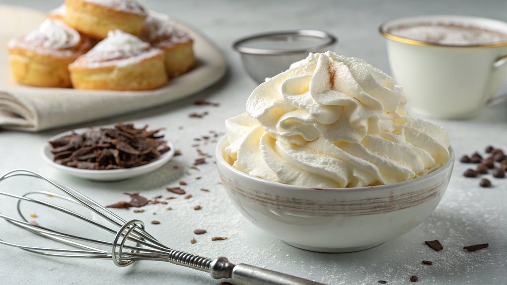 add whipped cream topping