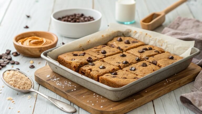 almond butter blondies recipe