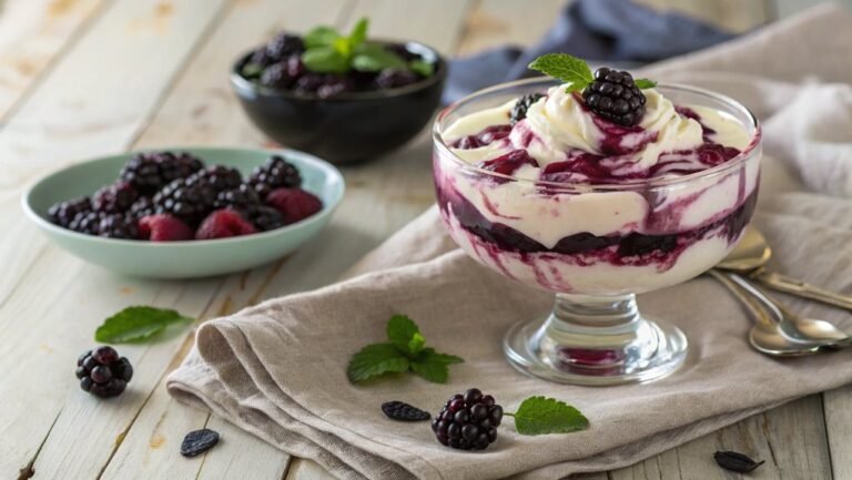 blackberry fool dessert recipe