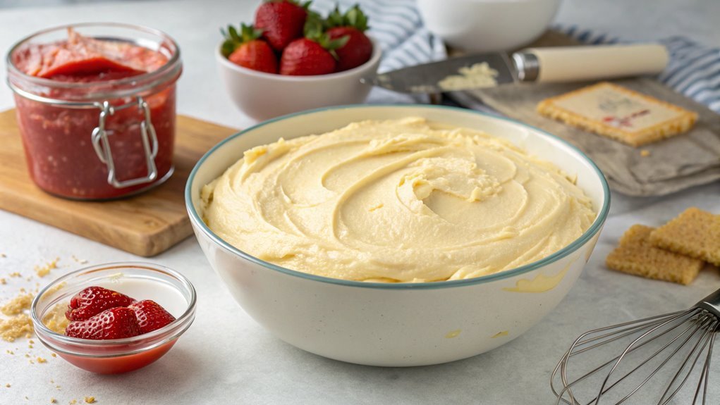blend cream cheese mixture