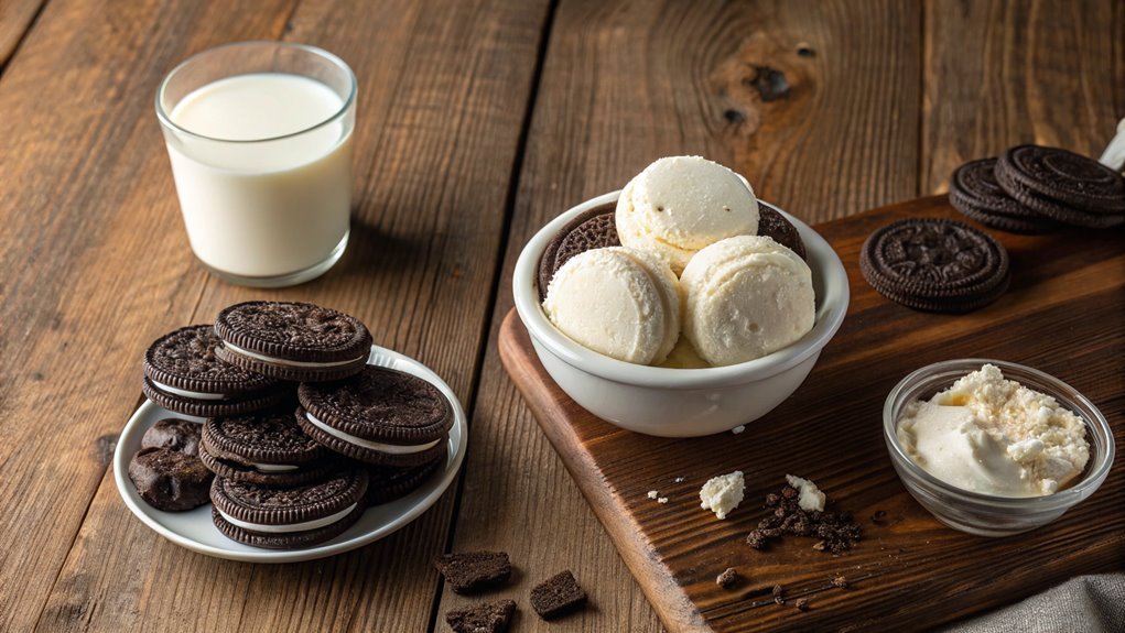 blend in ice cream
