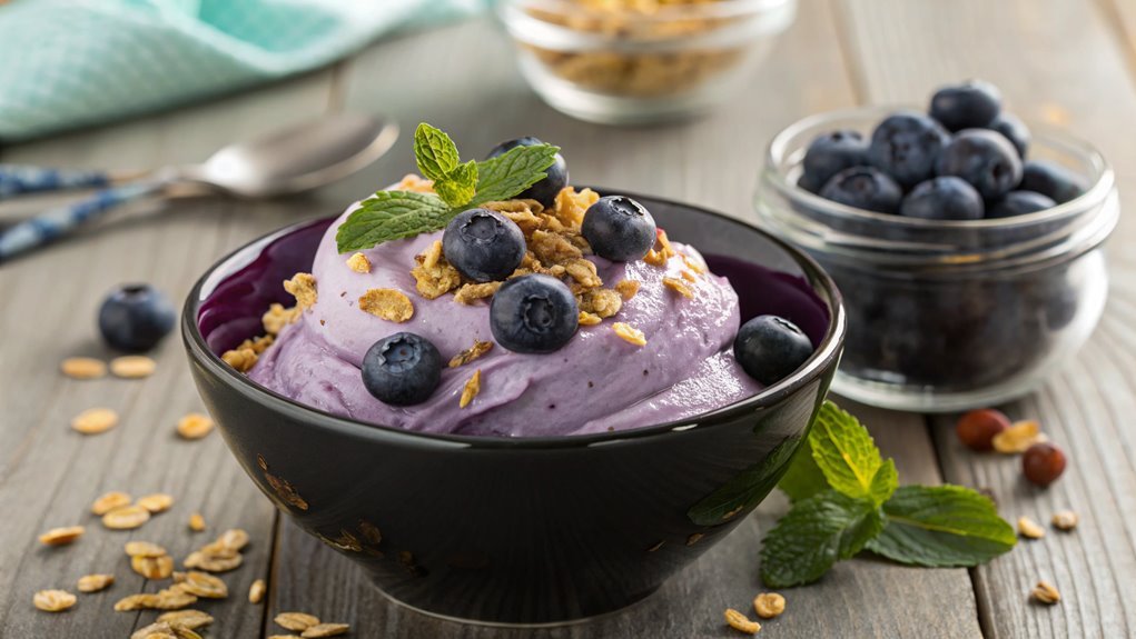 blueberry frozen yogurt recipe