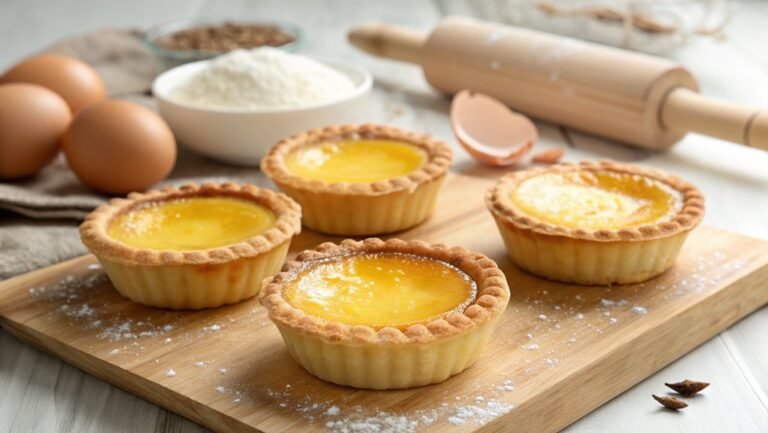 chinese egg custard tart