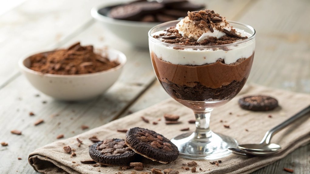 chocolate dessert layering recipe