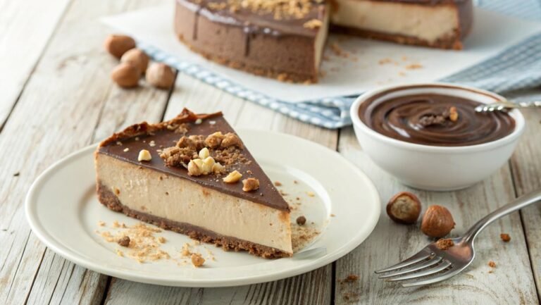 chocolate hazelnut cheesecake delight