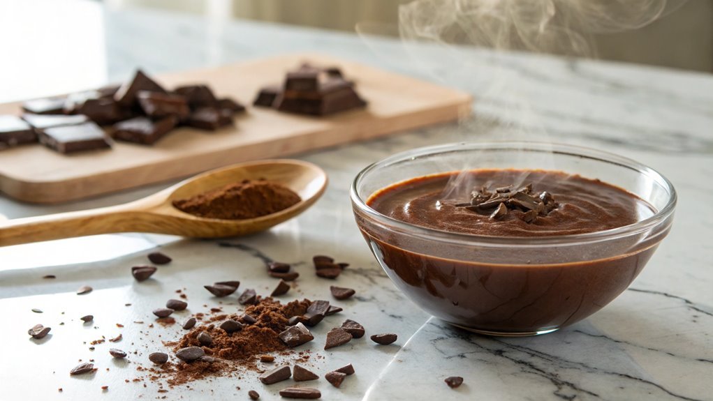 chocolate shavings for topping