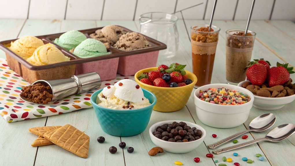 choose toppings and sauces
