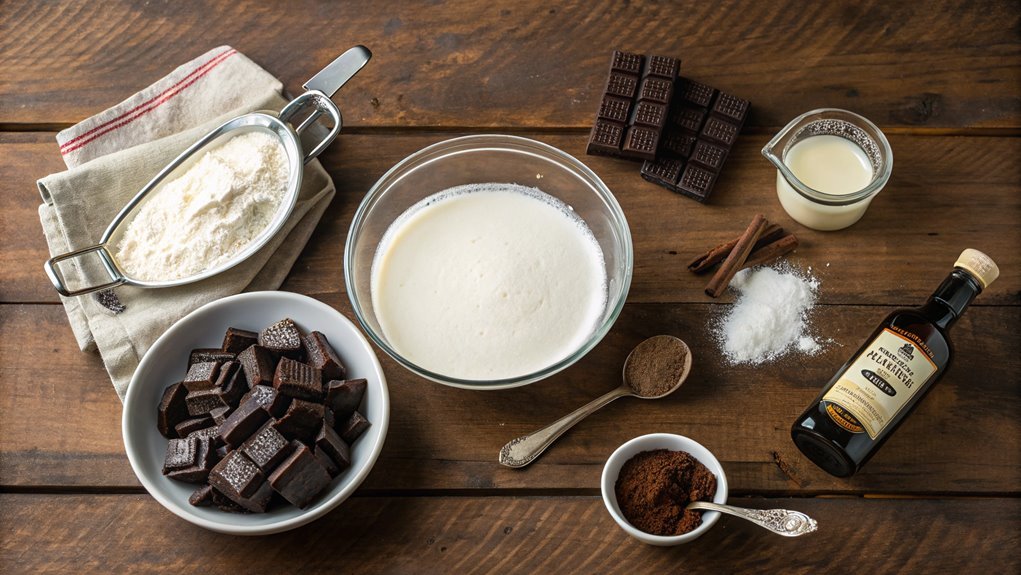 cocoa powder sprinkle step