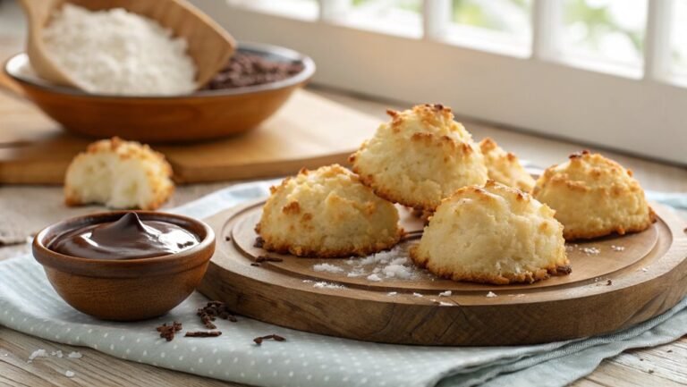 coconut macaroon baking instructions