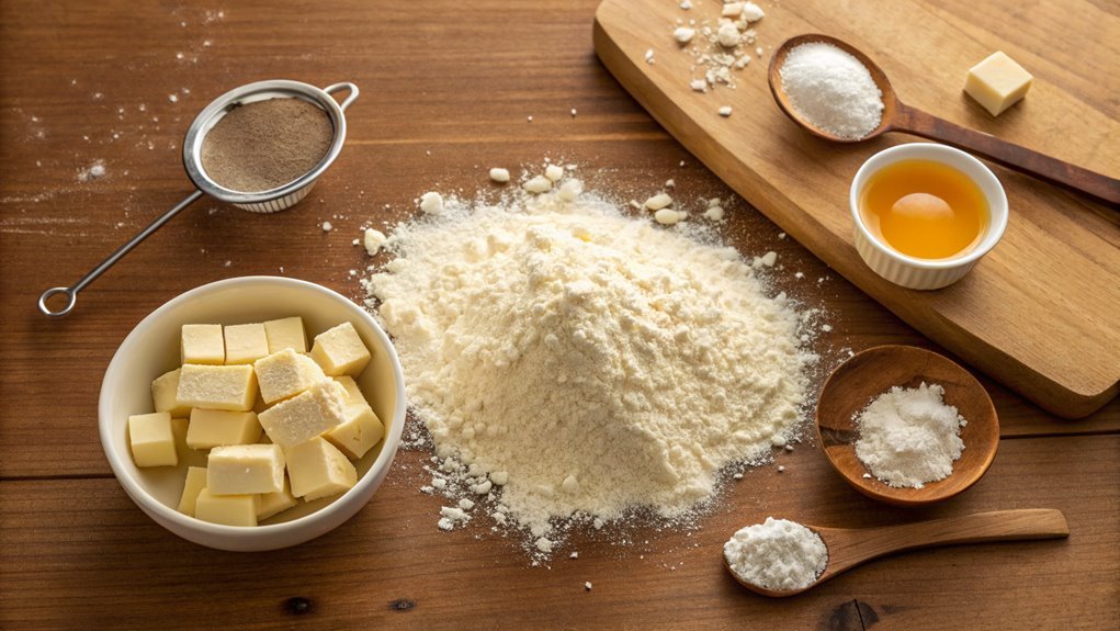combine butter and sugar