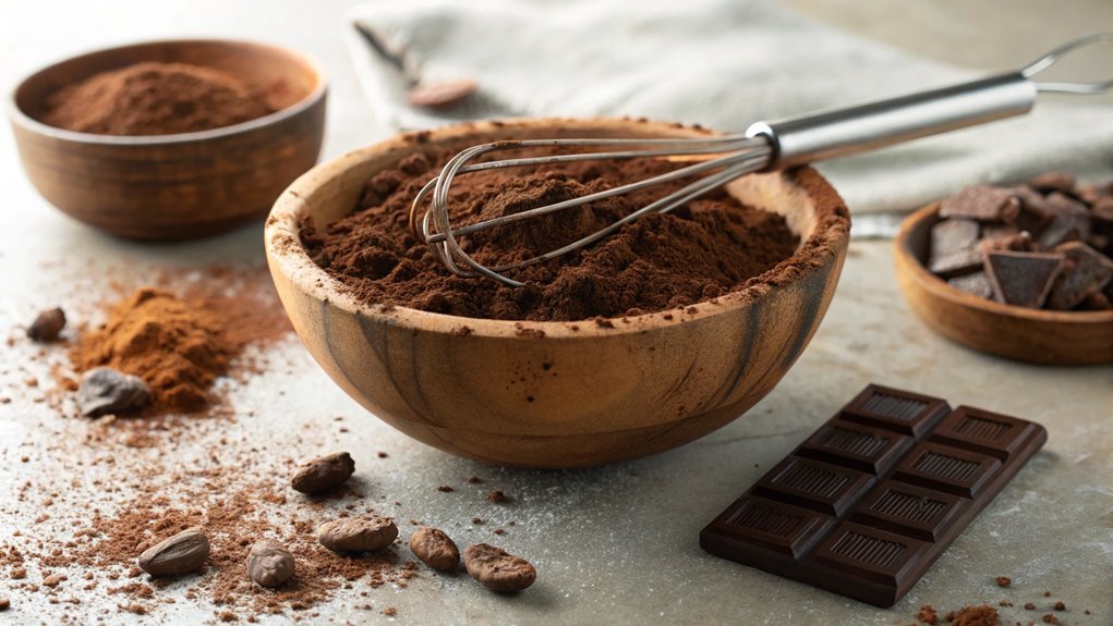 combine cocoa with espresso