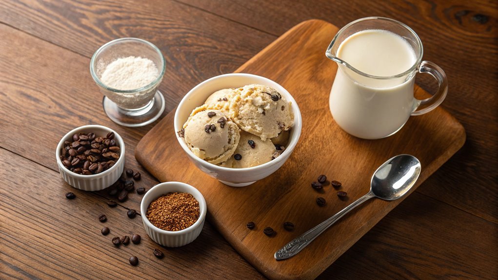 combine cream with sugar
