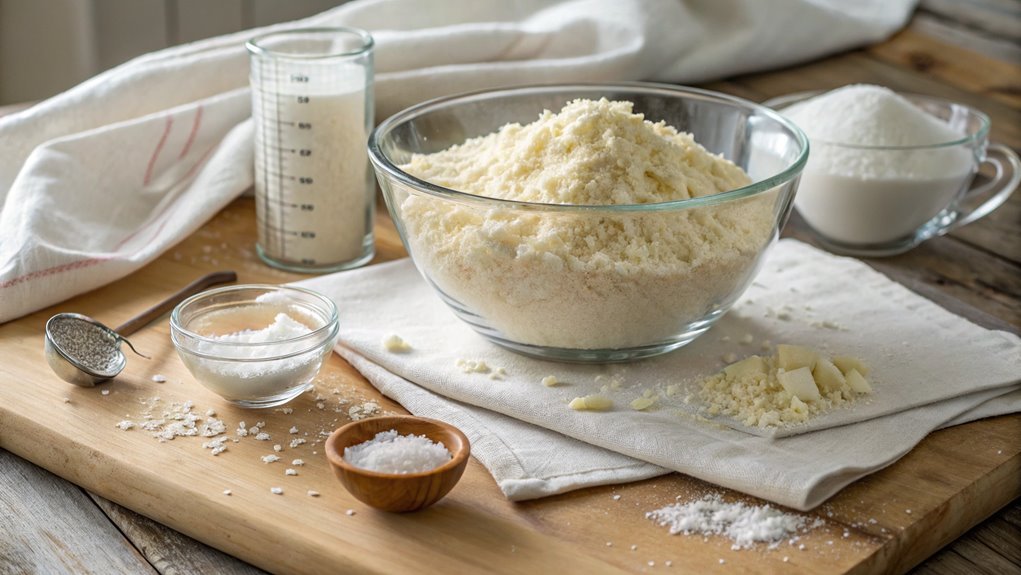 combine dry ingredients thoroughly