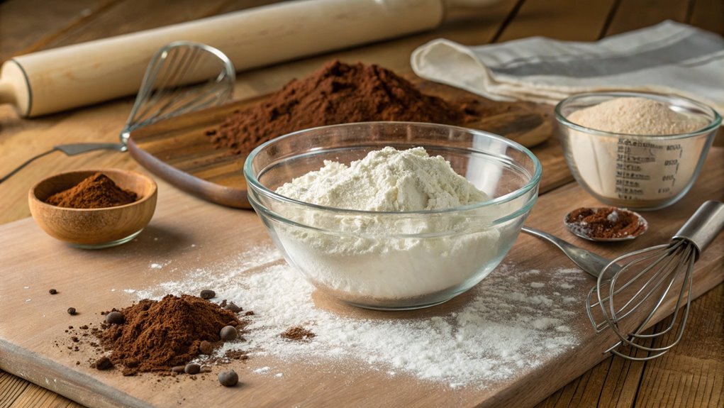 combine dry ingredients thoroughly
