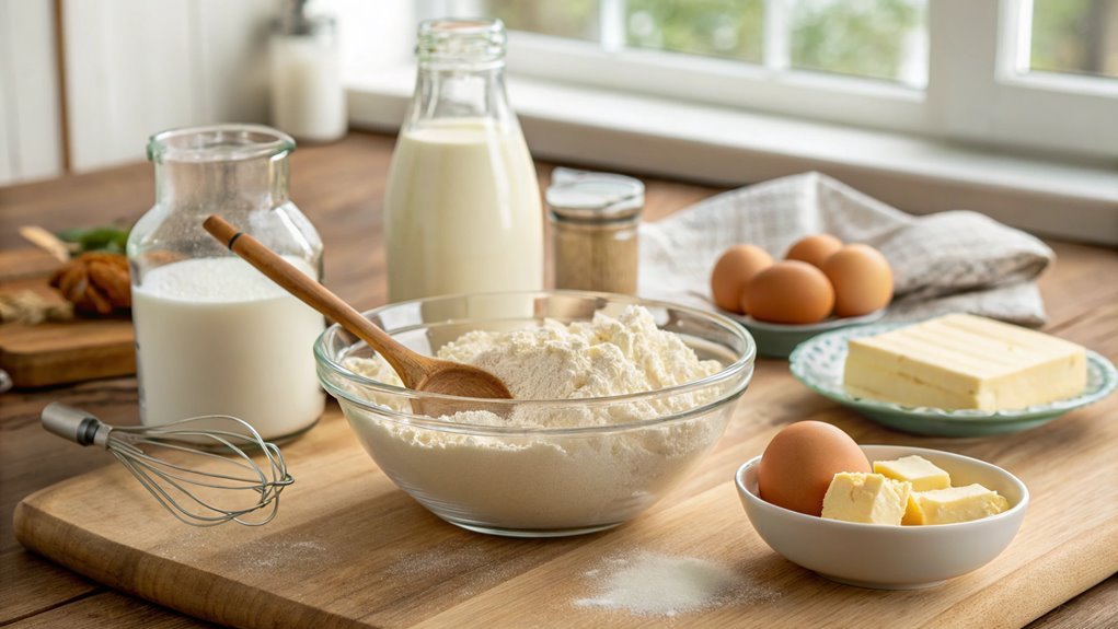 combine dry ingredients thoroughly