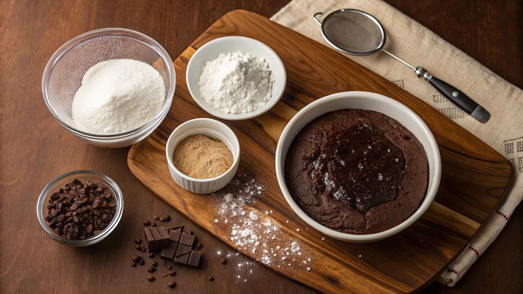 combine dry ingredients thoroughly