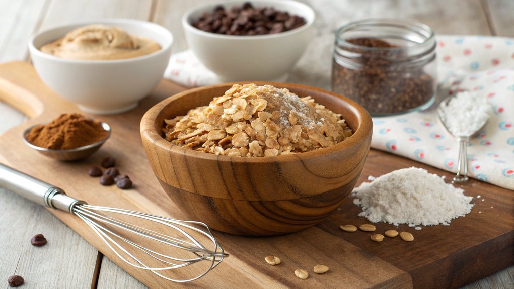 combine dry ingredients thoroughly