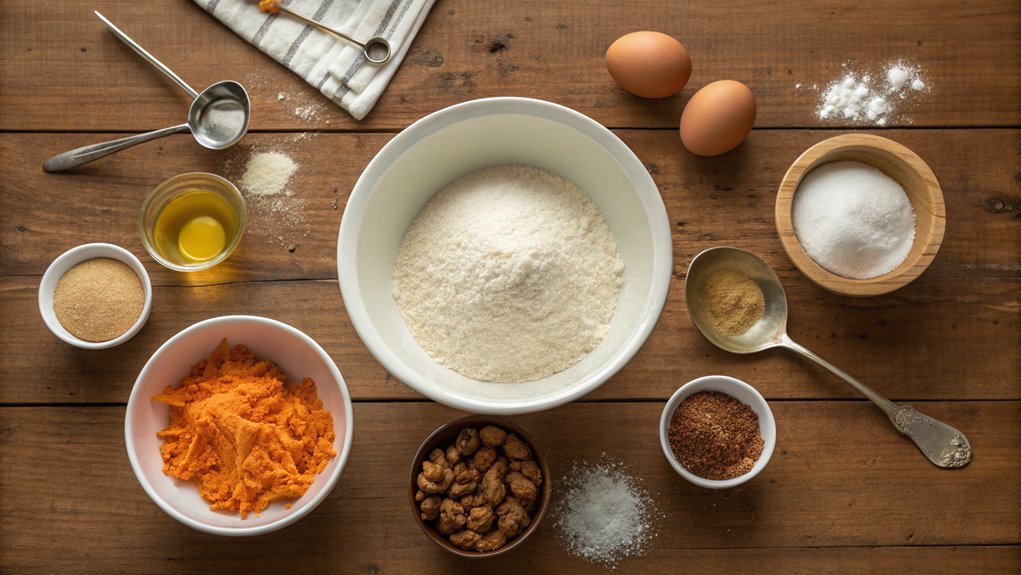 combine dry ingredients thoroughly