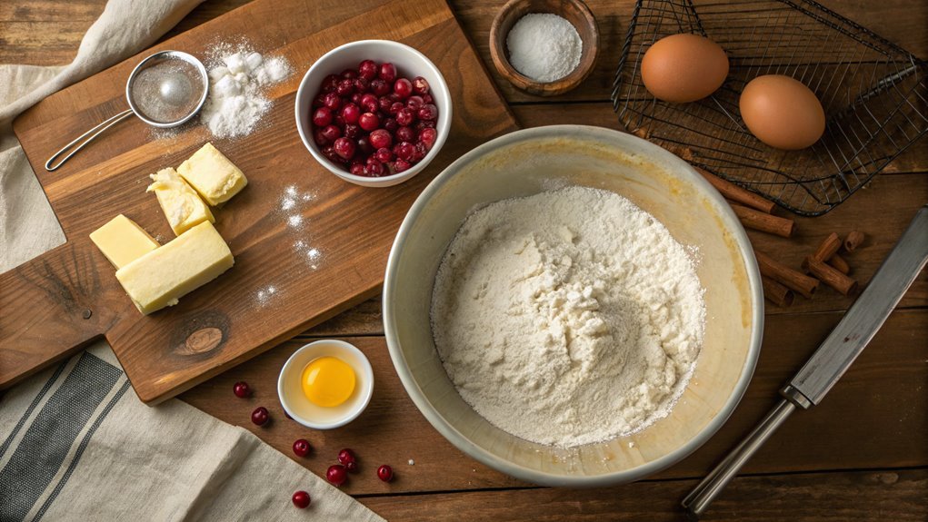 combine dry ingredients thoroughly