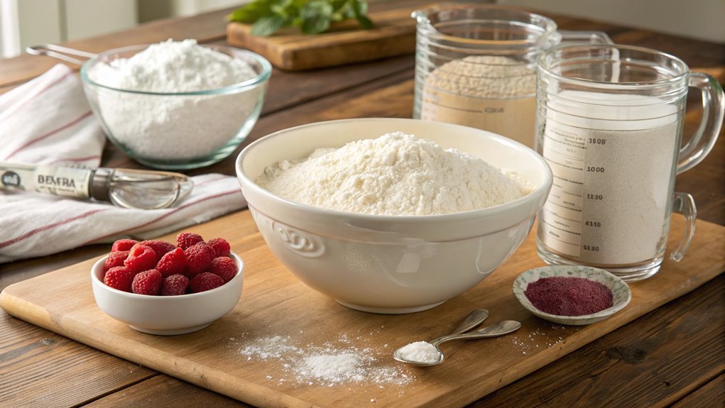 combine dry ingredients thoroughly