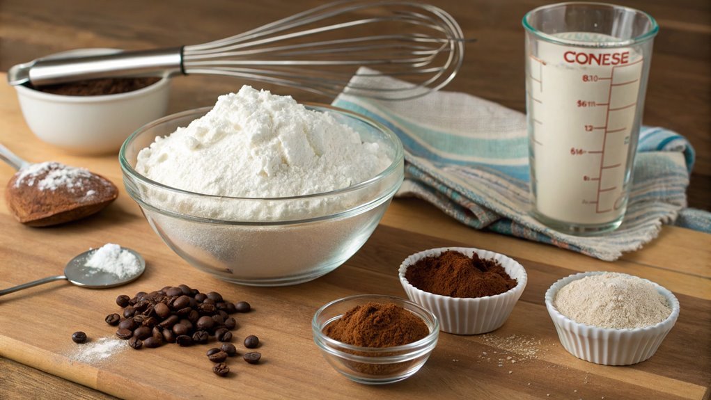 combine dry ingredients thoroughly