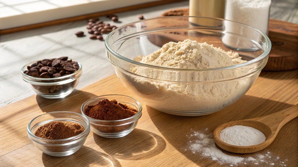 combine dry ingredients well