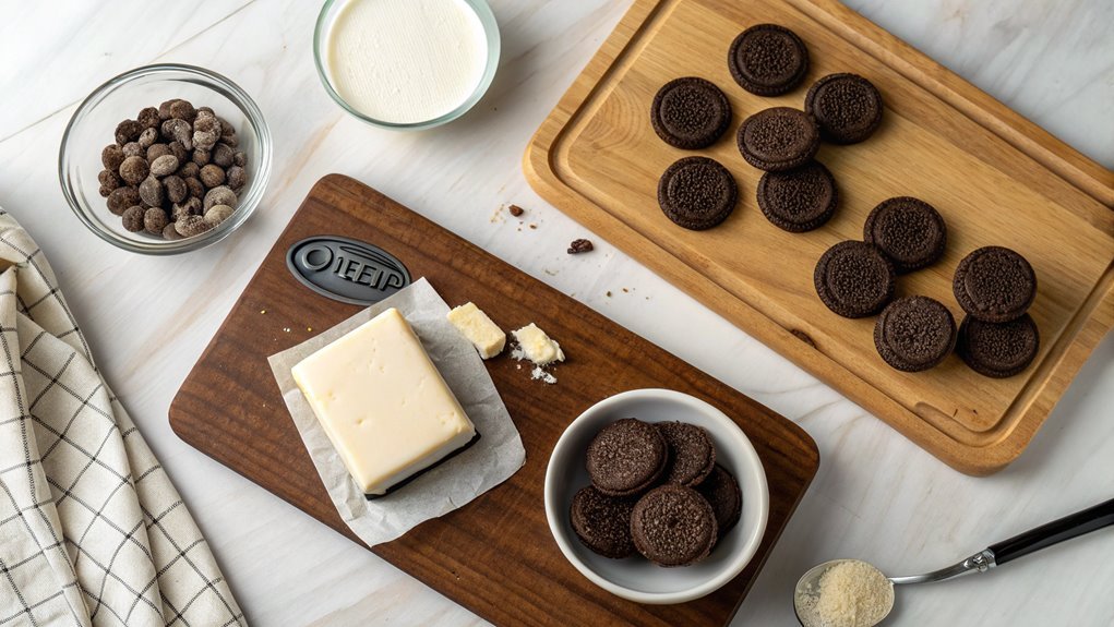 combine ingredients with cream