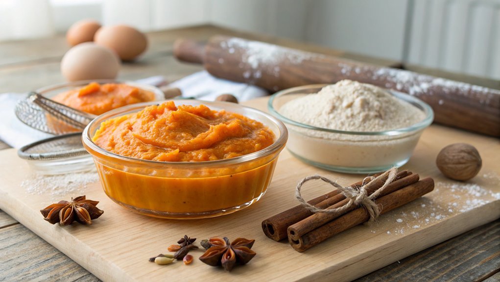combine pumpkin with spices
