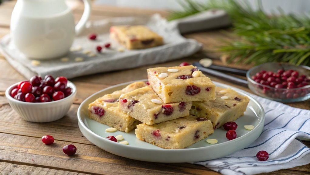 cranberry white chocolate delight