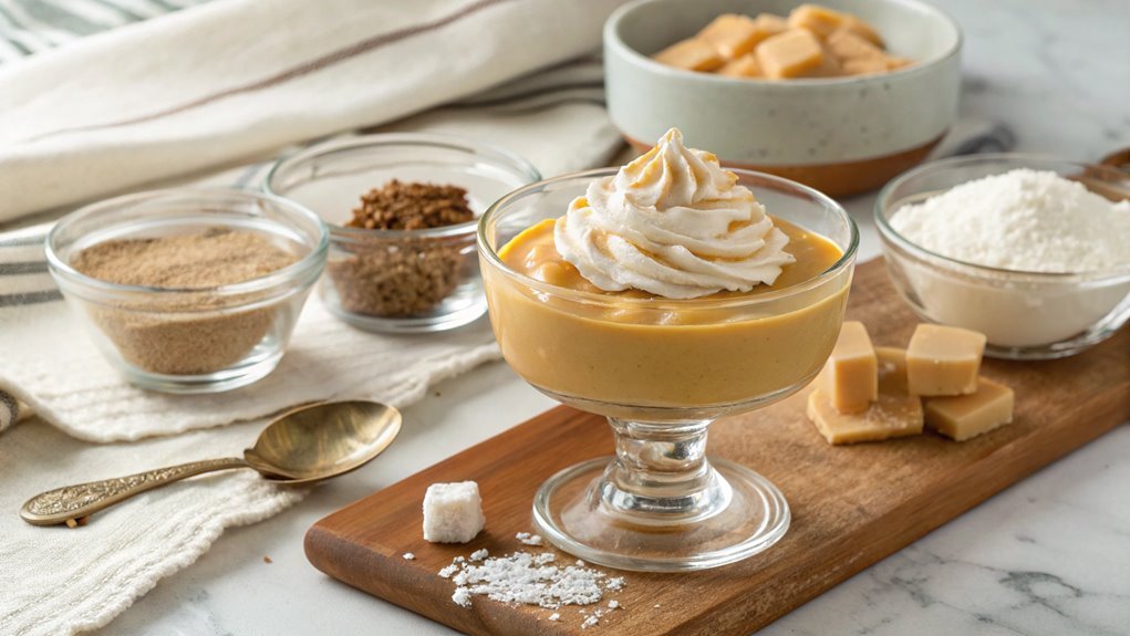 creamy butterscotch pudding delight