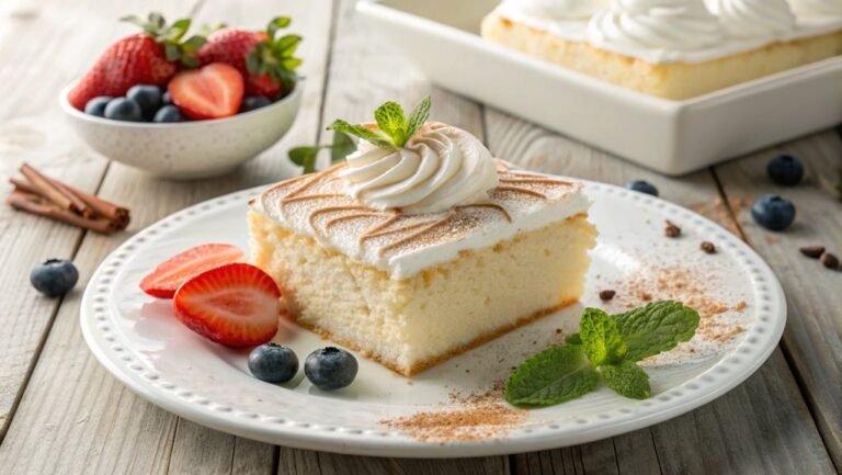 creamy moist layered dessert