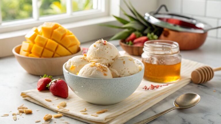 creamy vegan coconut dessert