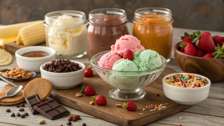 create your own sundaes