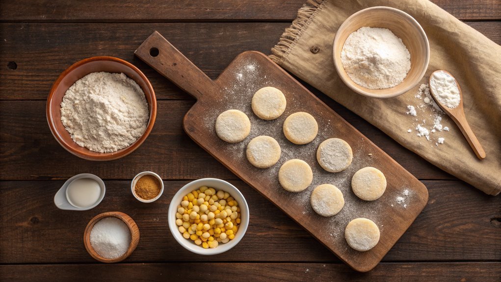 cut cookies into rounds