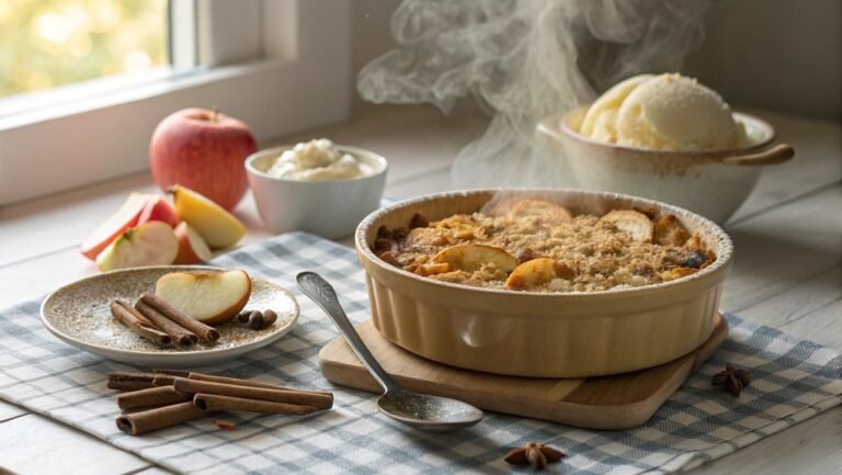 delicious baked apple dessert