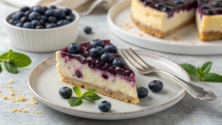 delicious blueberry cheesecake recipe