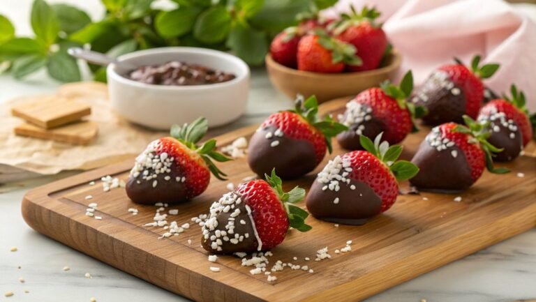 delicious chocolate covered strawberries recipe