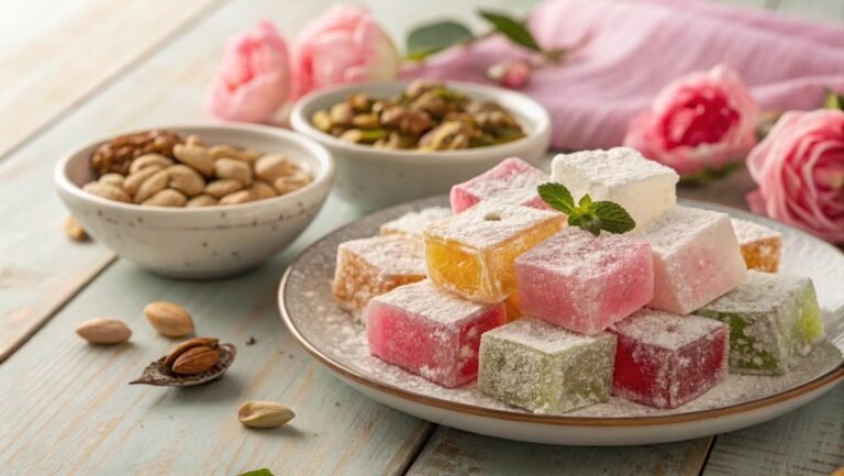 delicious homemade turkish delight