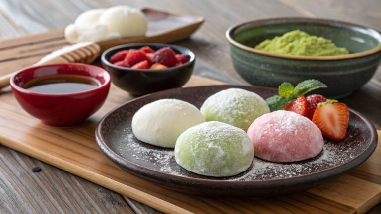 delicious japanese rice cake