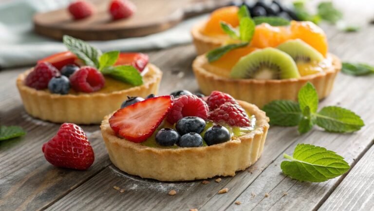 delicious mini fruit tarts