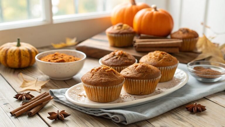 delicious pumpkin spice muffins