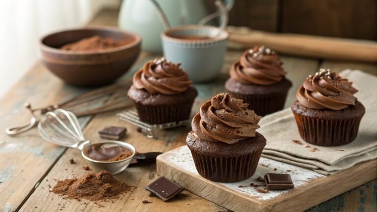 delicious rich chocolate cupcakes