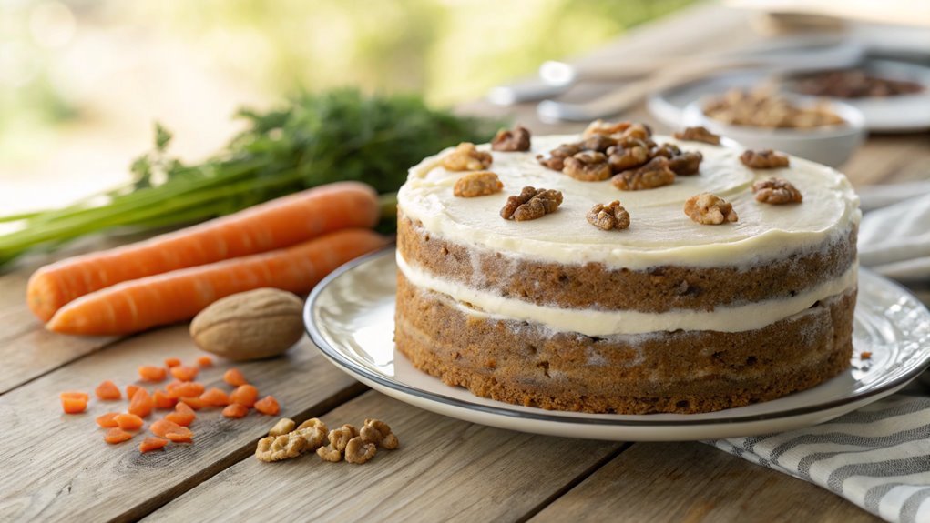 delicious vegan carrot cake