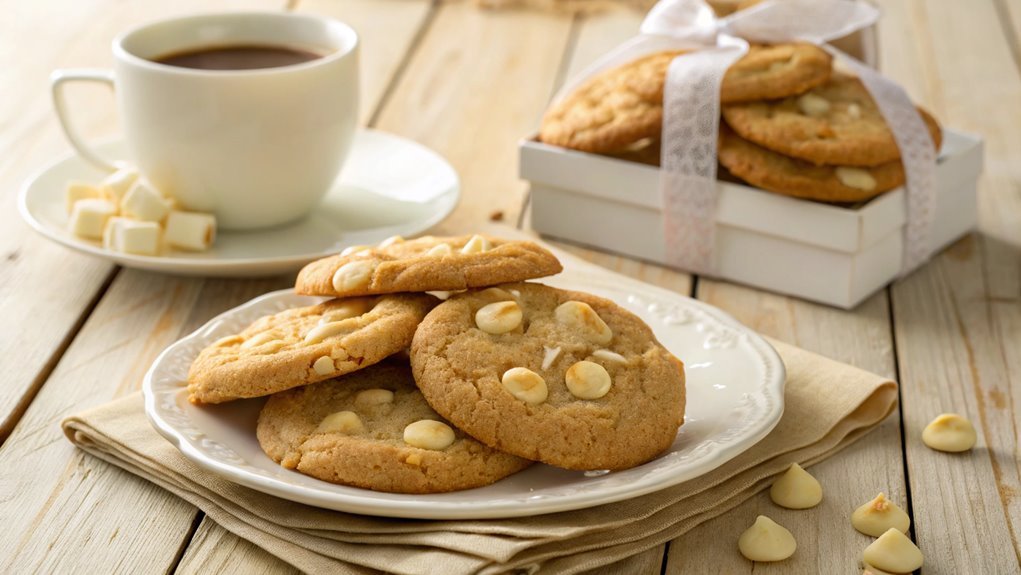 delicious white chocolate cookies