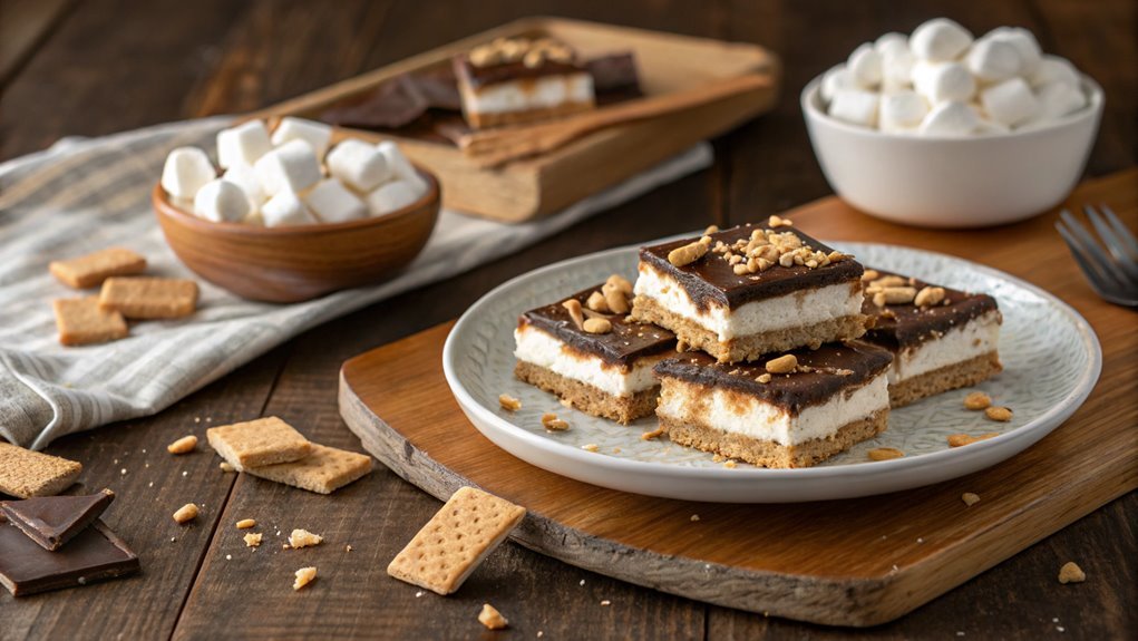 easy chocolate marshmallow dessert