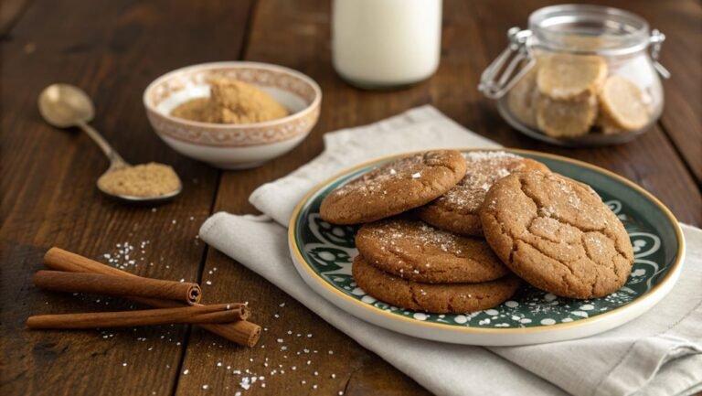 ginger molasses cookie recipe