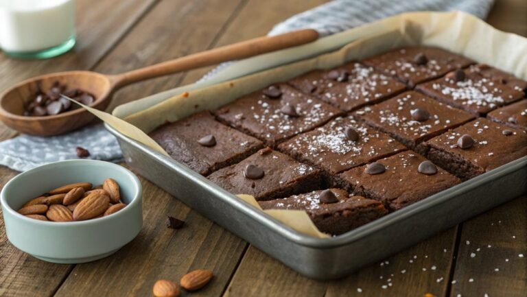 gluten free brownie instructions provided