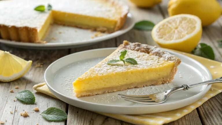 gluten free lemon tart recipe